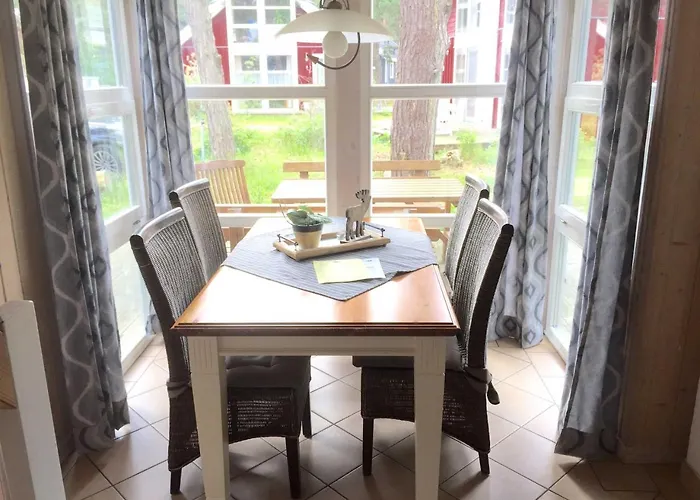 Ostsee Strandhaus Seerobbe بيت للعطل