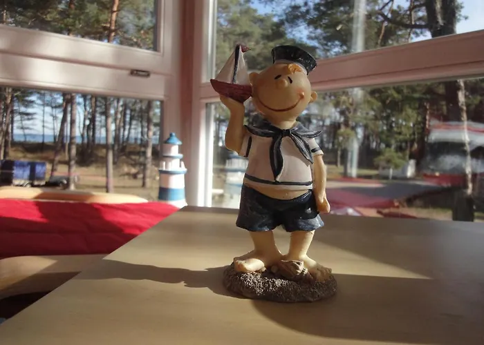 Ostsee Strandhaus Seerobbe بيت للعطل