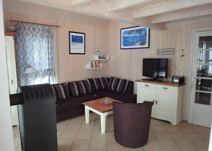 بيت للعطل Ostsee Strandhaus Seerobbe *